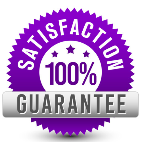 100% Satisfaction Guarantee